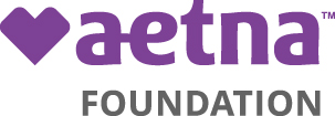 logo, Aetna Foundation, purple heart